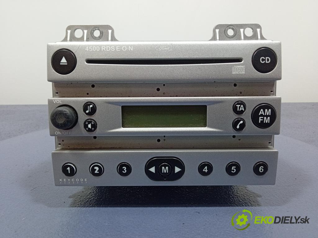 Ford Fiesta 2004 Radio I Navigácia: 4S61-18C815-AA