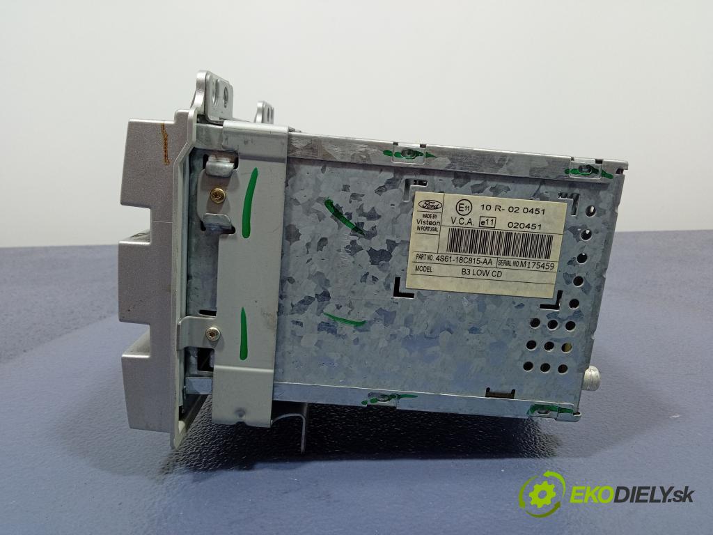 Ford Fiesta 2004 Radio I Navigácia: 4S61-18C815-AA