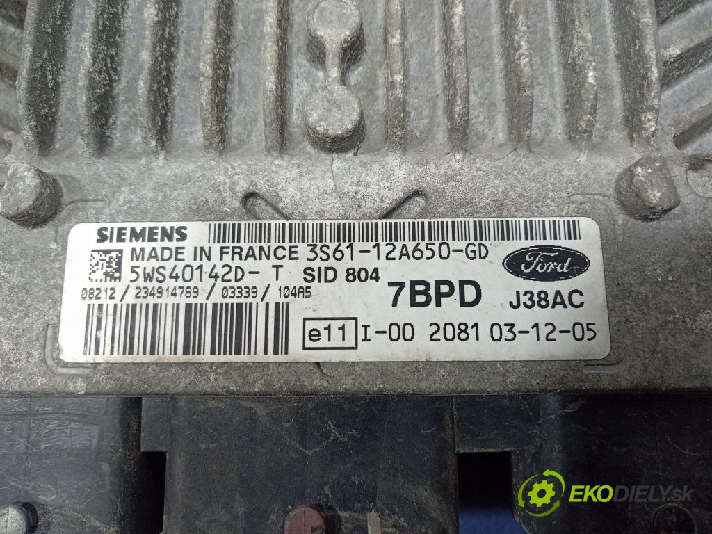 Ford Fiesta 2004 riadiaca jednotka Motor: 3S61-12A650-GD