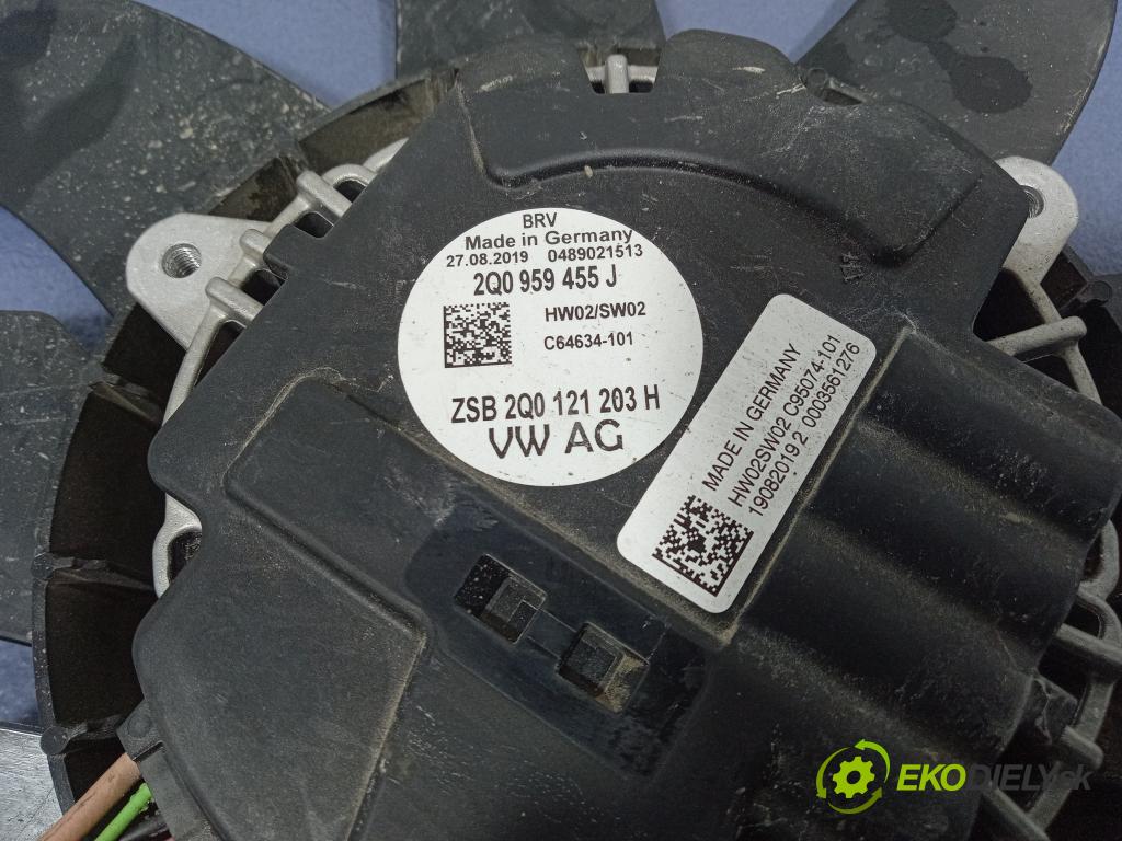 Vw T-cross 2019 Ventilátor Chladič: 2Q0121203H