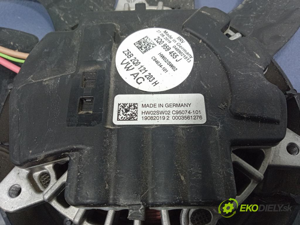 Vw T-cross 2019 Ventilátor Chladič: 2Q0121203H
