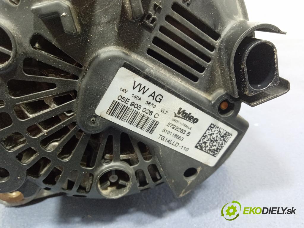 Vw T-cross 2019 Alternator 05E903026C