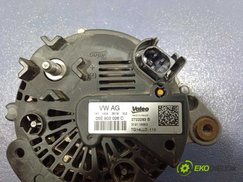 Vw T-cross 2019 Alternator 05E903026C