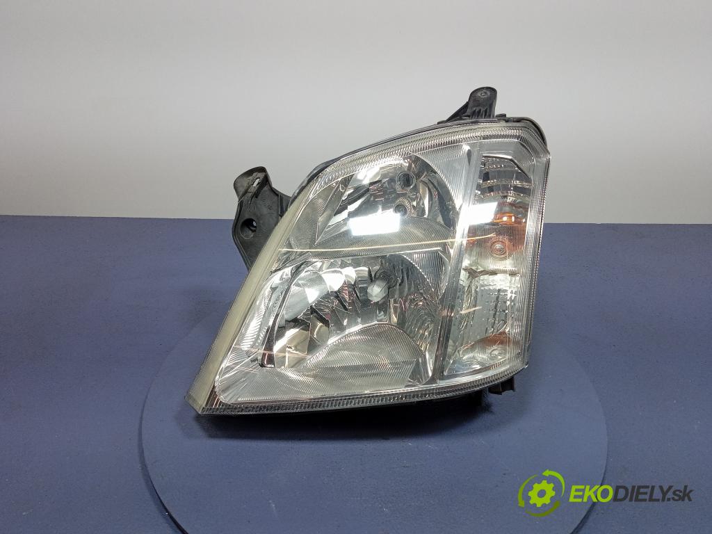 Opel Meriva 2005 Reflektor: Vľavo: 93321052