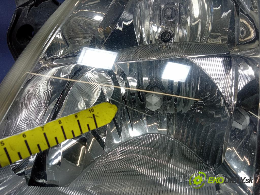 Opel Meriva 2005 Reflektor: Vľavo: 93321052