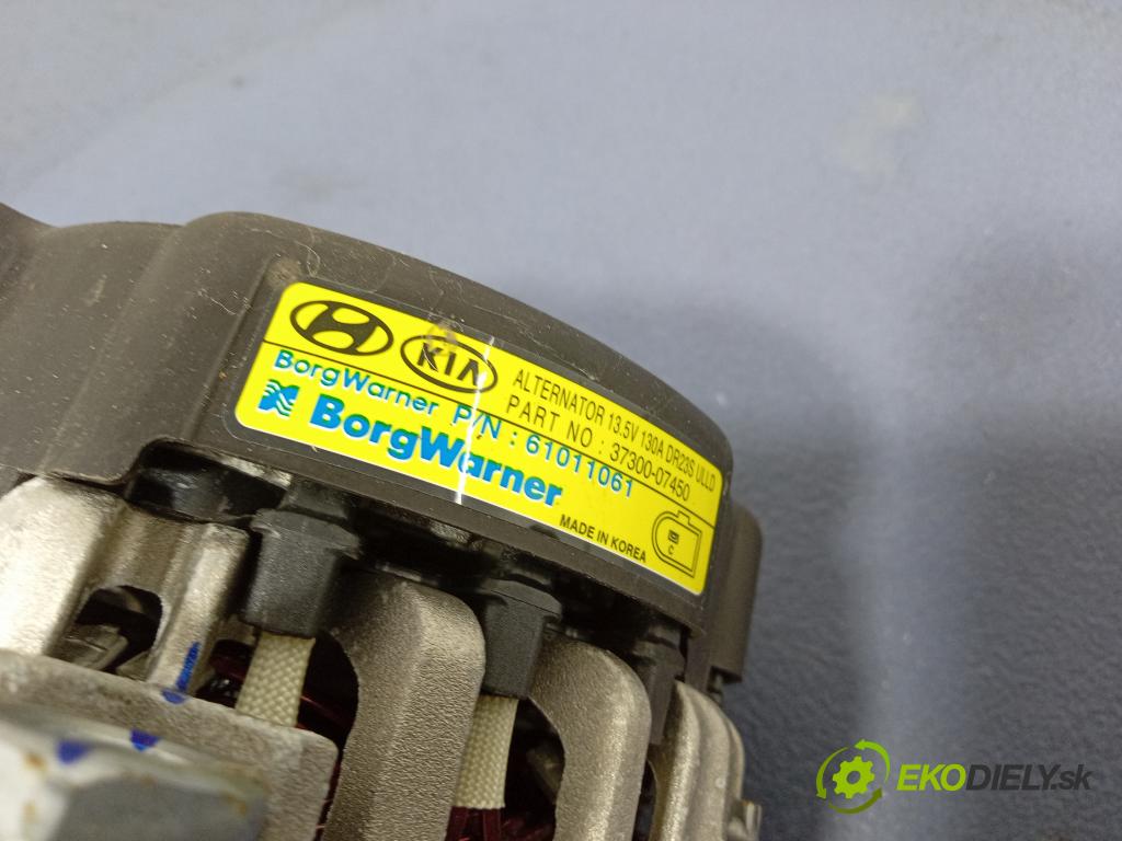 Kia Rio 2022 Alternator 37300-07450