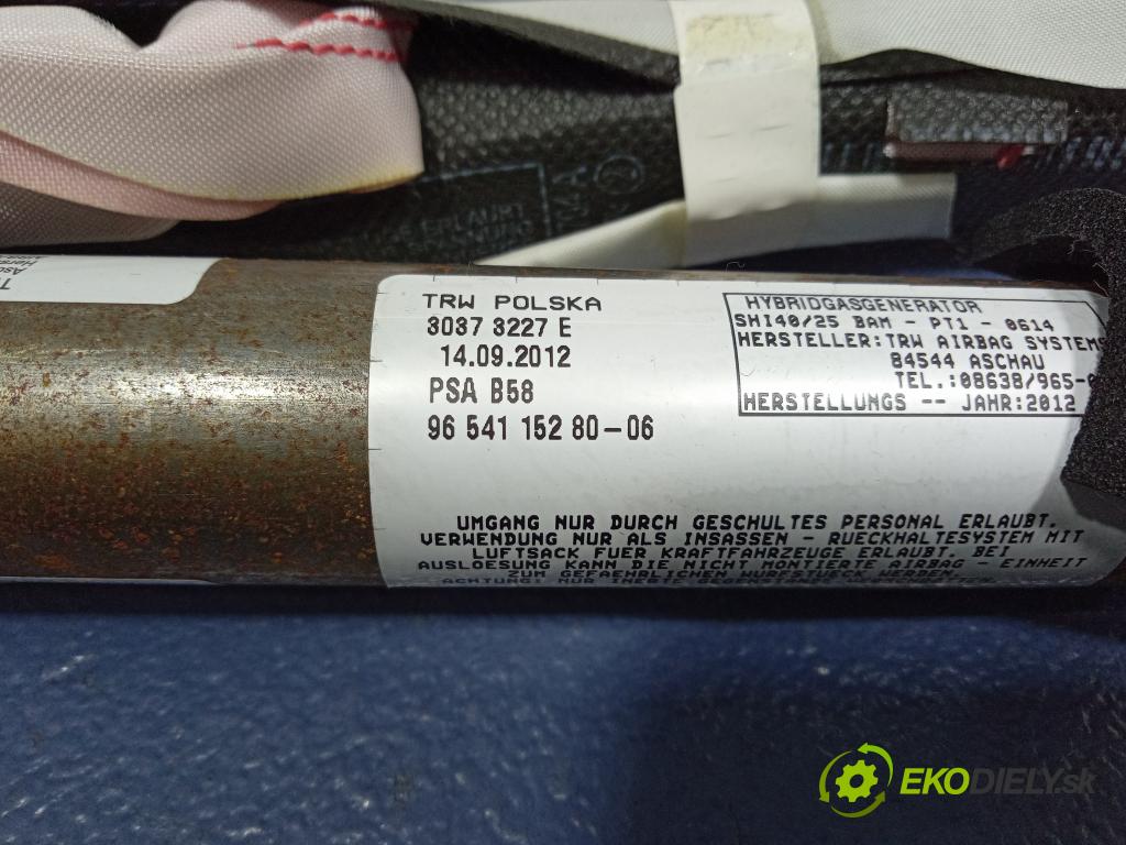 Citroen C4 picasso 2012 Airbag: clona x 9654115280