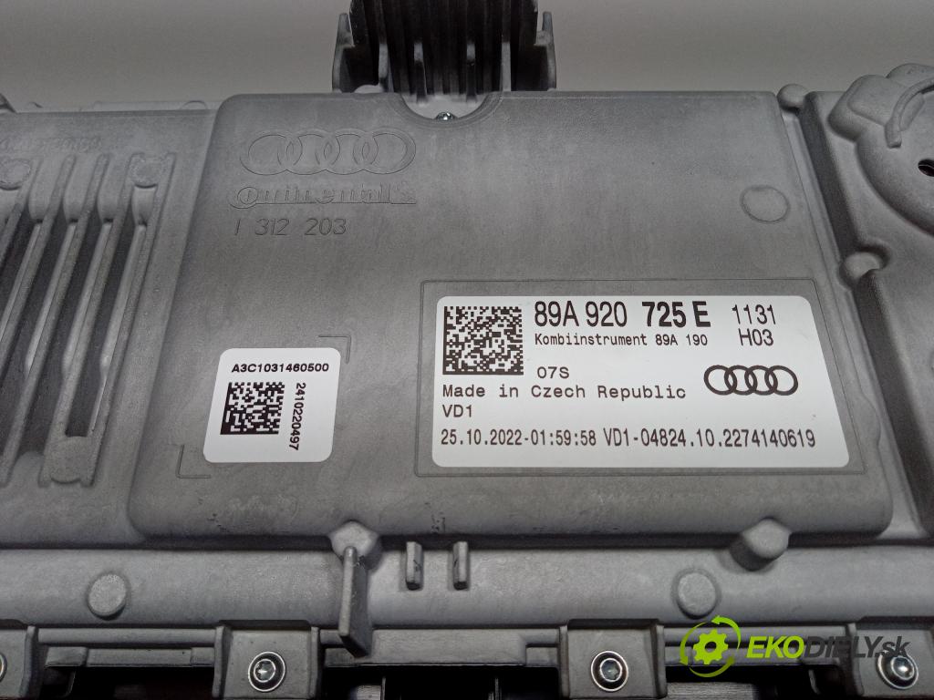 Audi Q4 2022 prístrojovka/ budíky 89A920725E