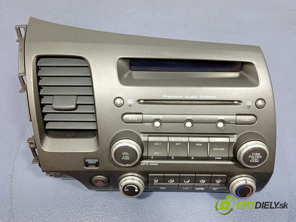 Honda Civic 2009 Radio I Navigácia: 39100-SVA-A21