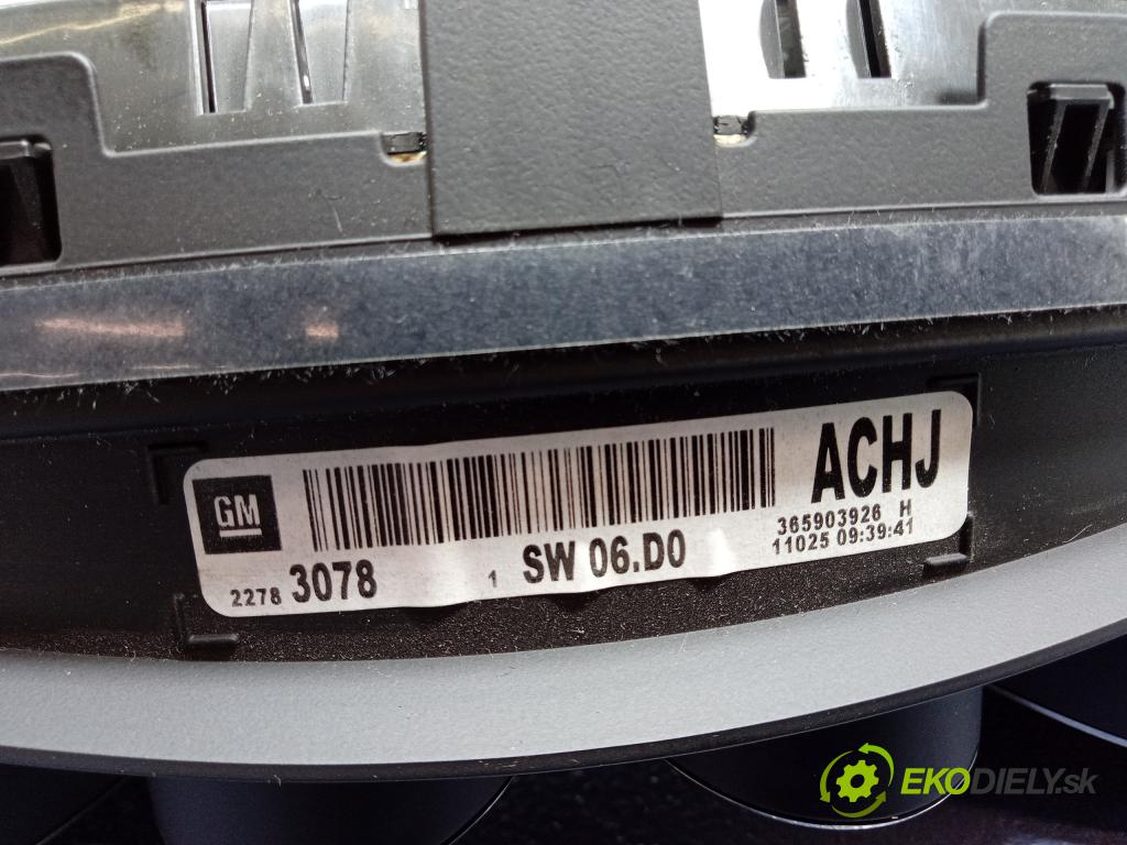 Opel Insignia 2011 prístrojovka/ budíky 22783078