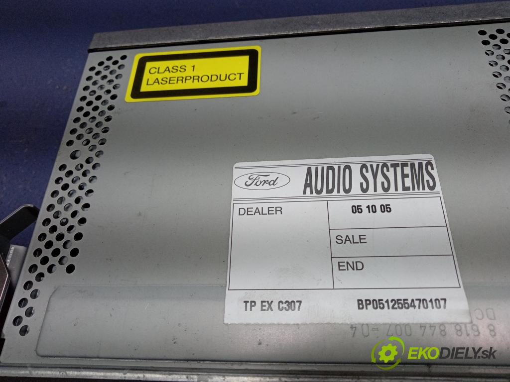 Ford Focus 2005 Radio I Navigácia: 4M5T-18K931-BF