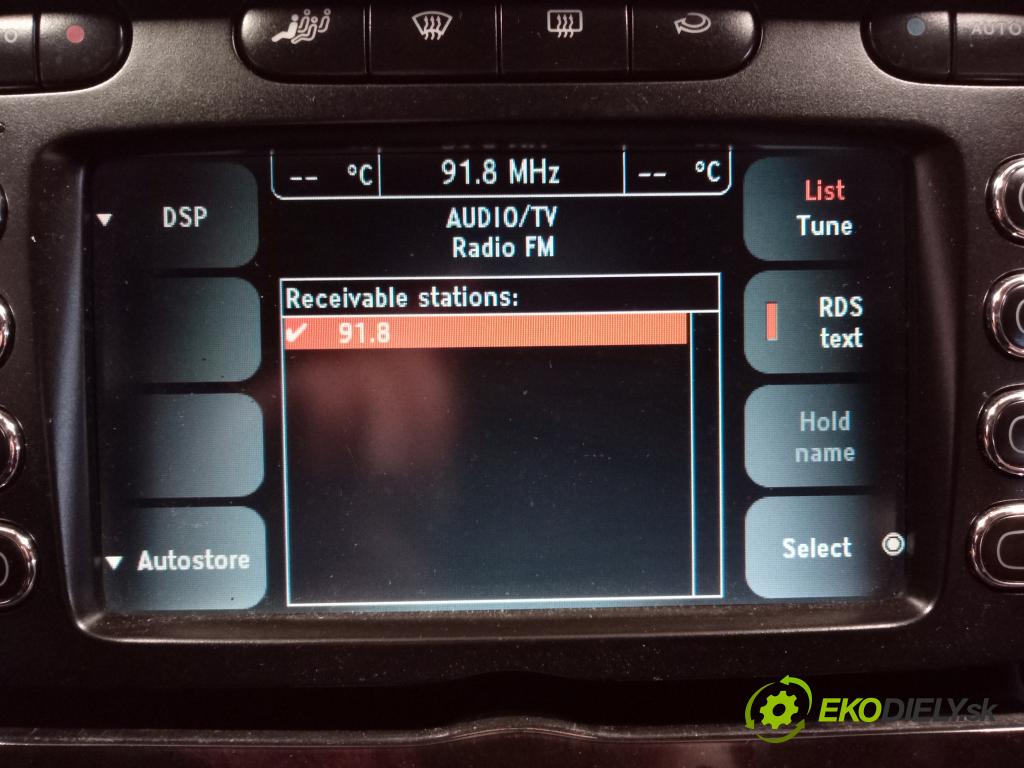 Bentley Contin gt sp 2008 Radio I Navigácia: 3W0035007Q
