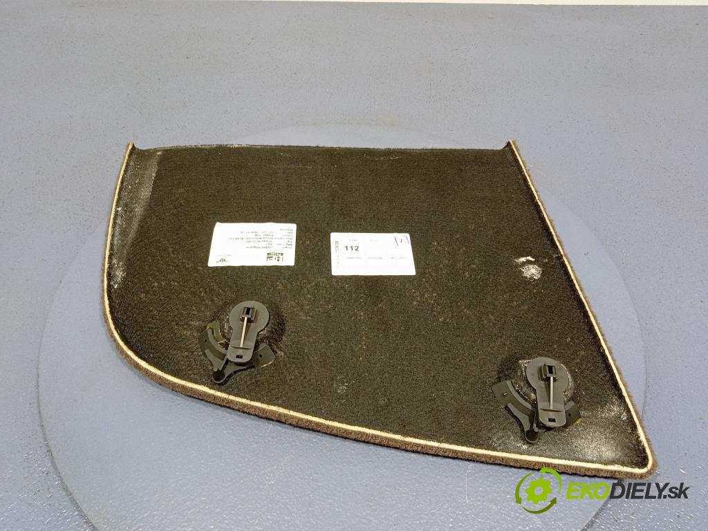 Bentley Contin gt sp 2008 Čalounictví: kufra: 3W8867427S