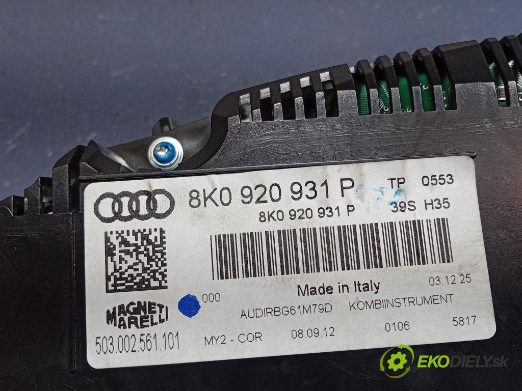 Audi A4 2013 prístrojovka/ budíky 8K0920931P