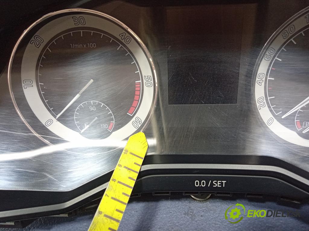 Skoda Superb 2015 prístrojovka/ budíky 3V0920711