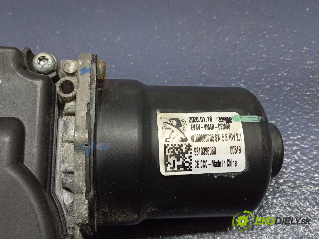 Peugeot 508 2020 mechanizmus motor: Stierače: Predné 9813396080