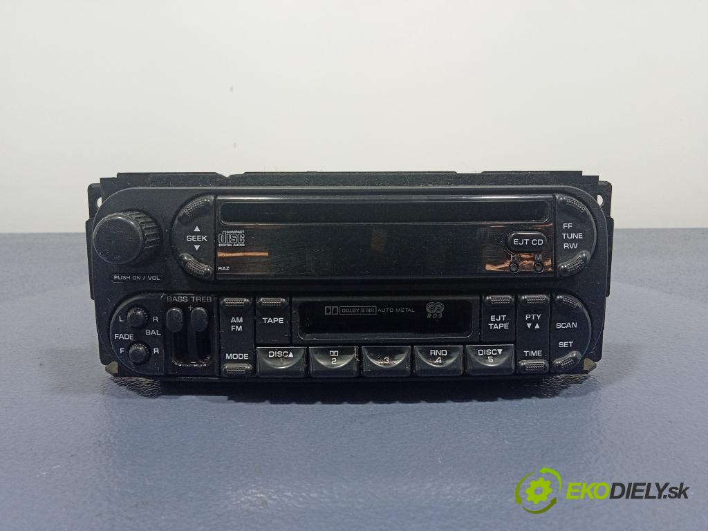 Dodge Grand caravan 2006 Radio I Navigácia: P05064042AC