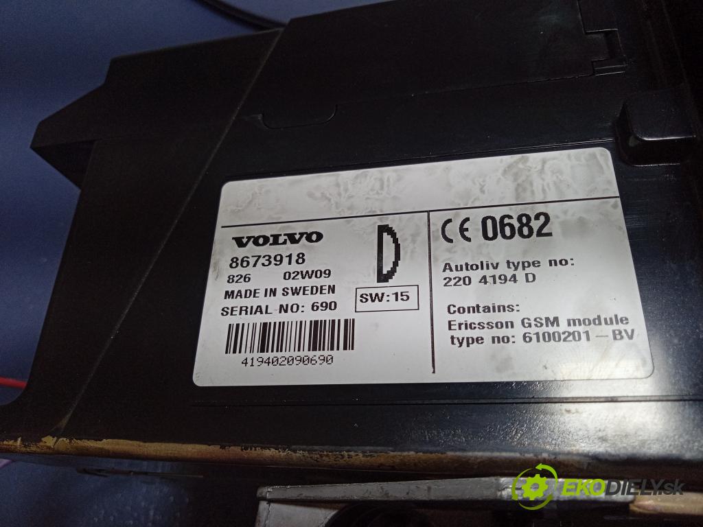 Volvo S60 0 Radio I Navigácia: HU-803