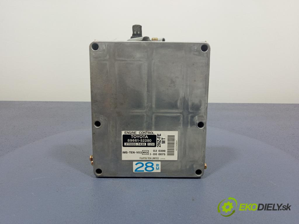 Toyota Yaris verso 2000 riadiaca jednotka Motor: 89661-52280
