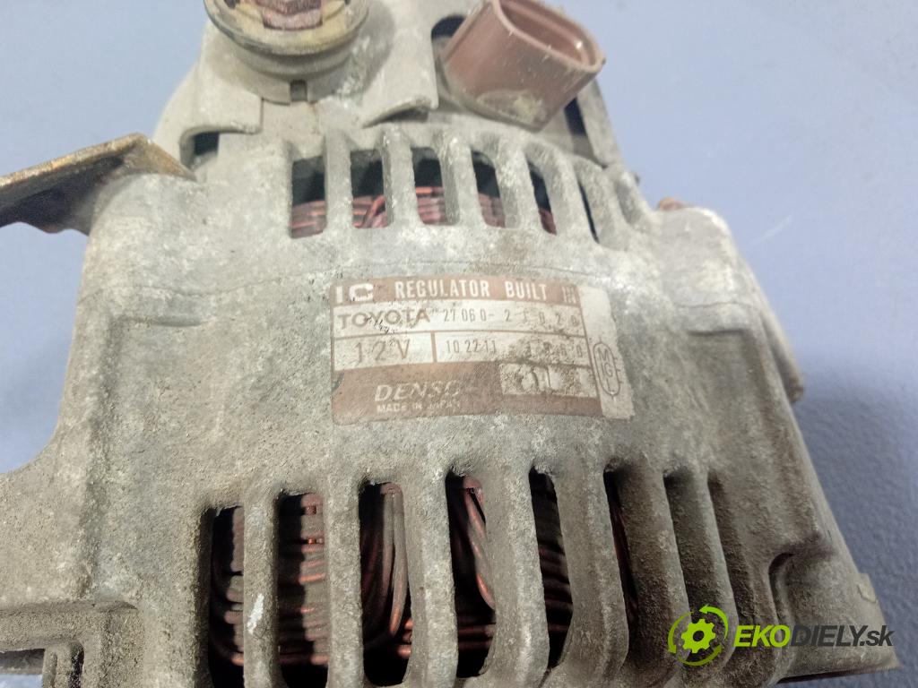 Toyota Yaris verso 2000 Alternator 27060-21020