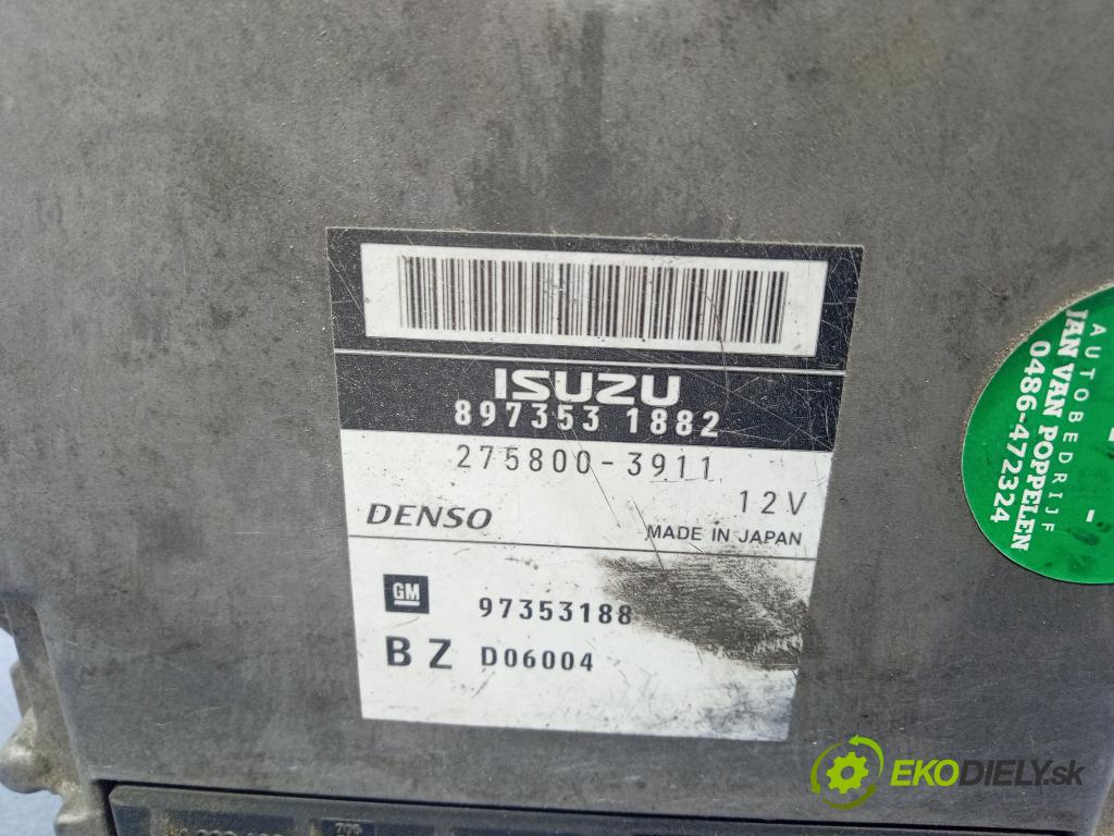 Opel Vectra 2005 riadiaca jednotka Motor: 97353188