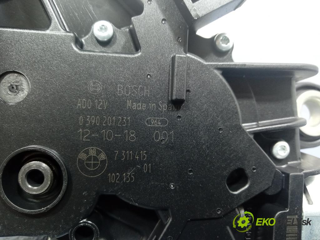 Bmw Seria 5 2012 motor: Stierače: zad 7311415 7308831