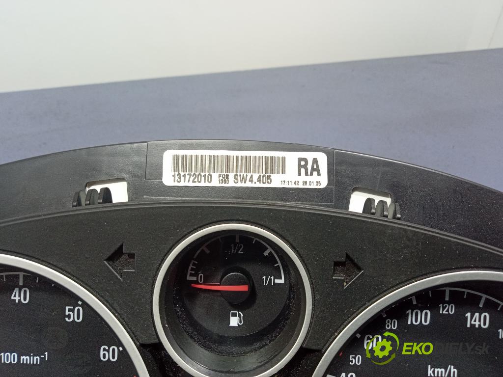 Opel Astra 2005 prístrojovka/ budíky 13172010
