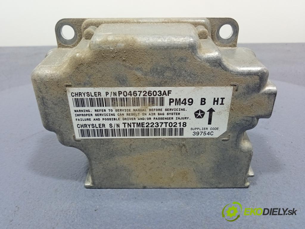 Dodge Caliber 2007 kokpit,pristrojová doska 04672603AF