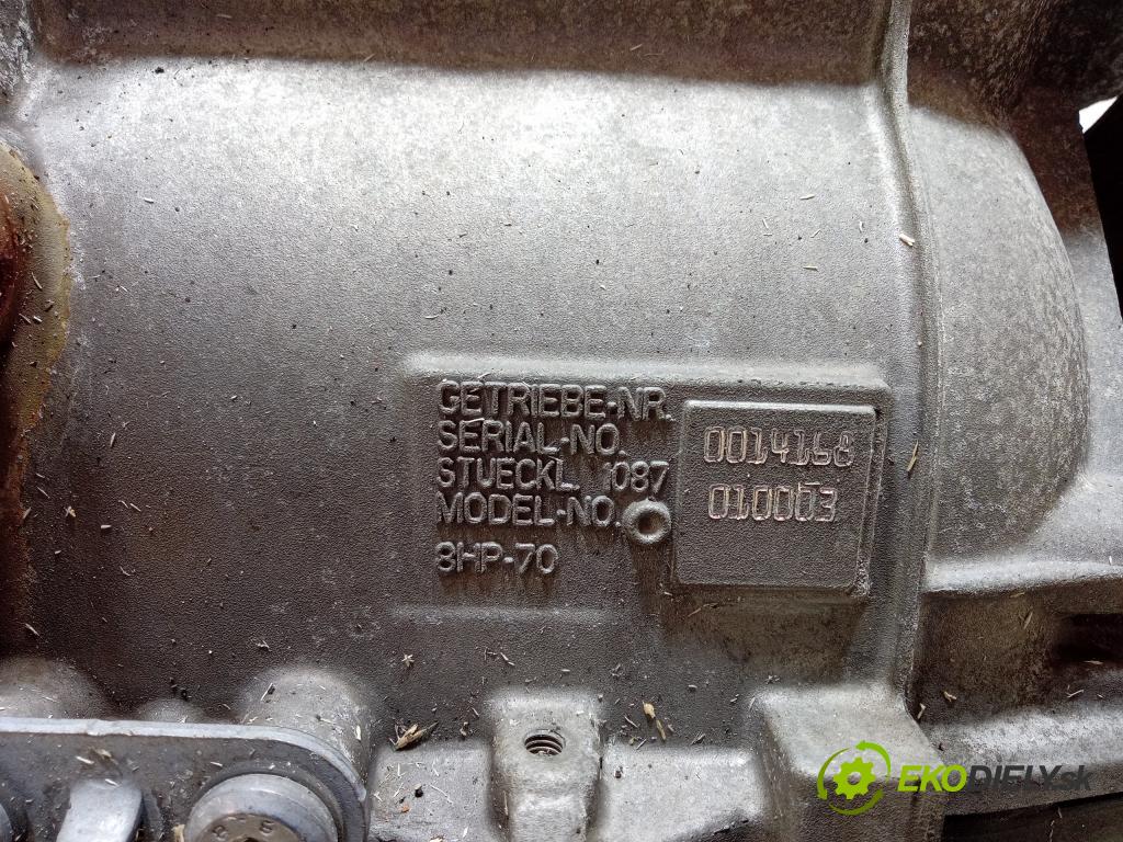 Bmw Seria 5 2010 prevodovka Výbava: Automatický: 8HP-70Z