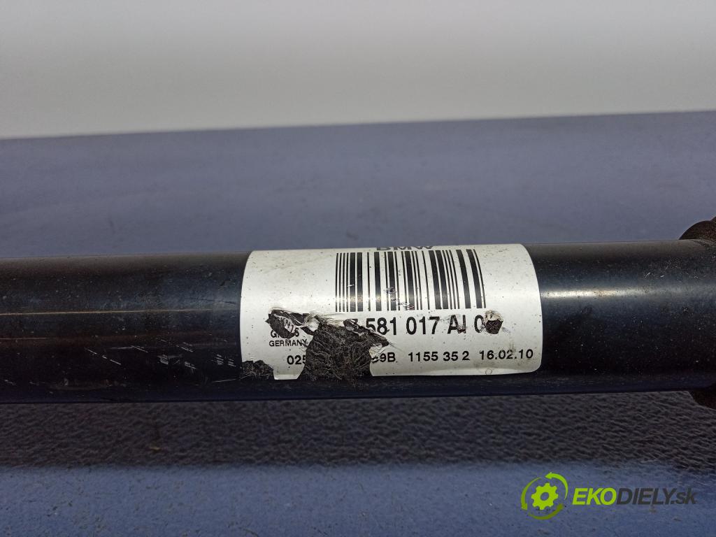 Bmw Seria 5 2010 poloos ľavá zad 7581017