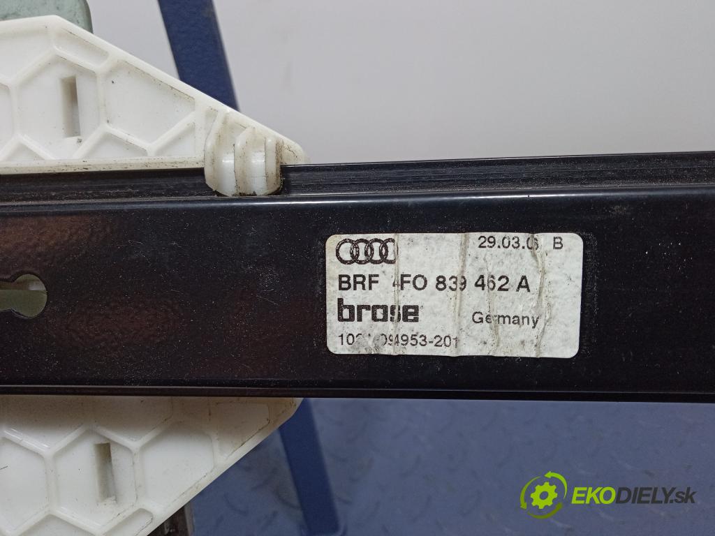 Audi A6 2006 mechanismus stahování Sklenka: Zad: v pravo: 4F0839462A