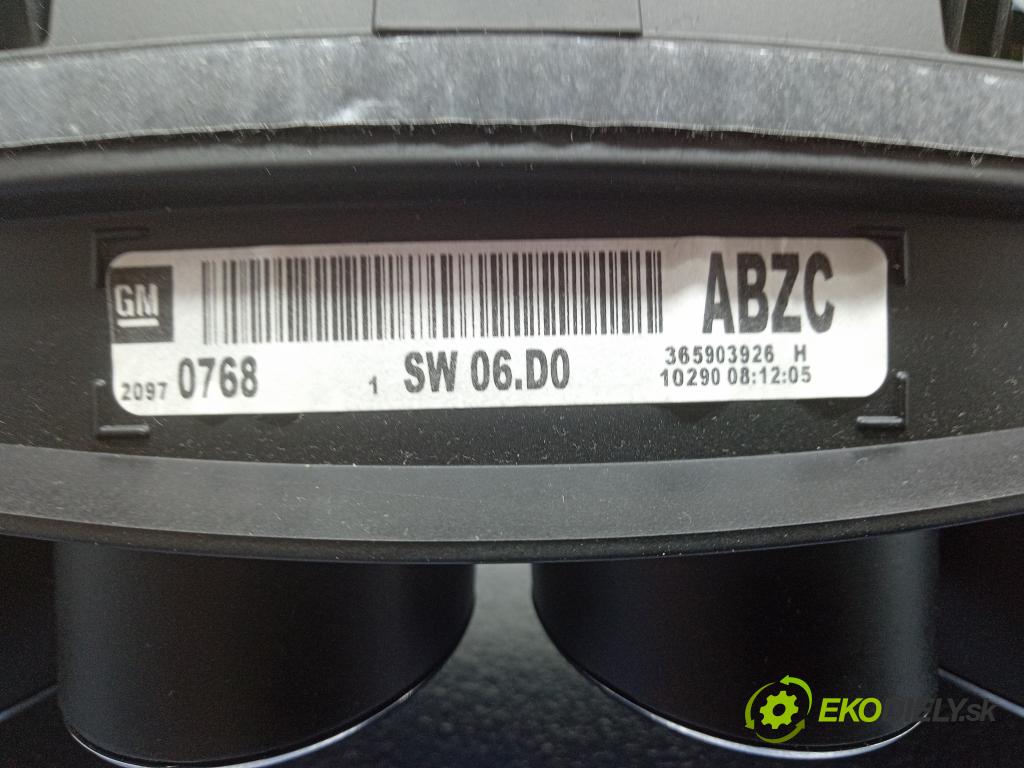 Opel Insignia 2010 prístrojovka/ budíky 20970768