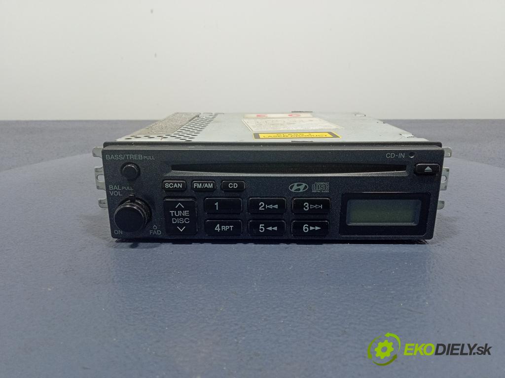 Hyundai Santa fe 2004 Radio I Navigácia: 96170-26203