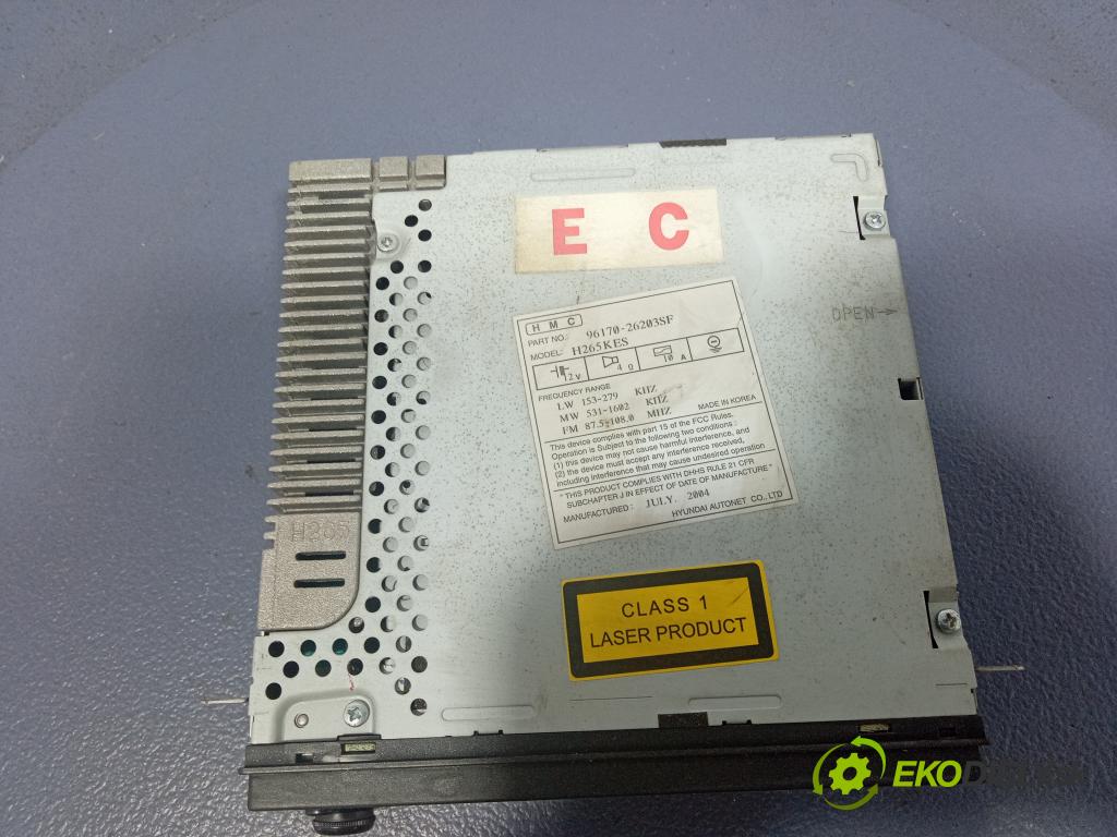 Hyundai Santa fe 2004 Radio I Navigácia: 96170-26203