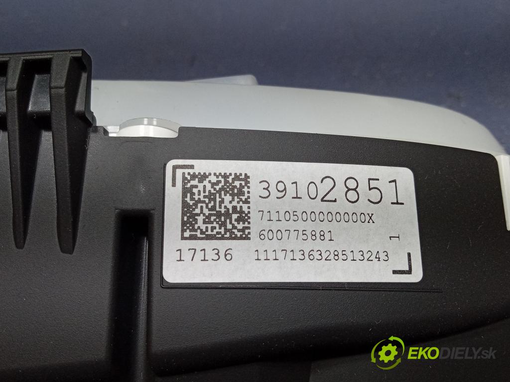 Opel Astra 2017 prístrojovka/ budíky 39102851