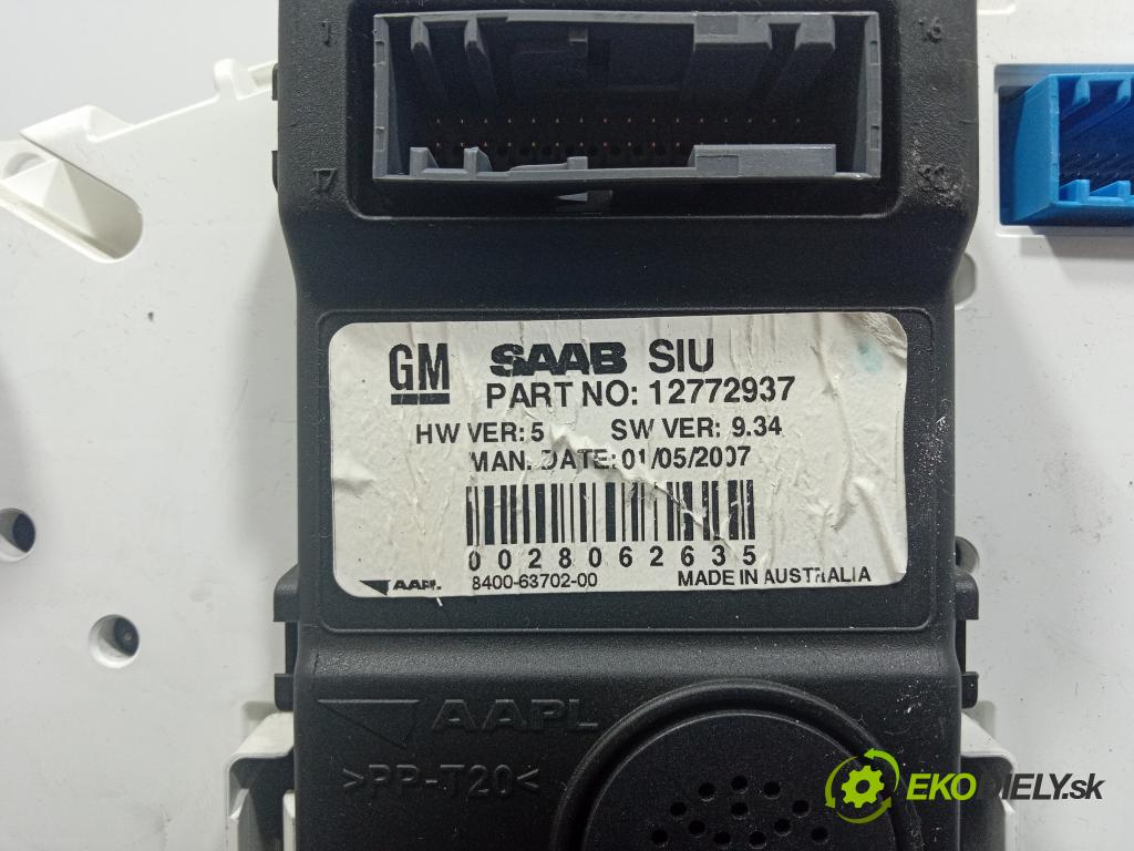 Saab 9-5 2007 prístrojovka/ budíky 12772937