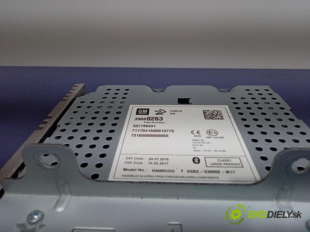 Opel Astra 2017 Radio I Navigácia: 13444592