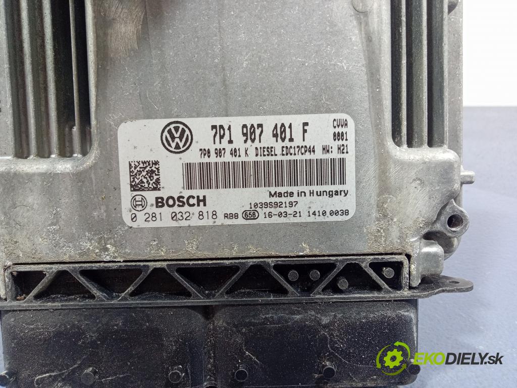 Vw Touareg 2016 riadiaca jednotka Motor: 0281032818