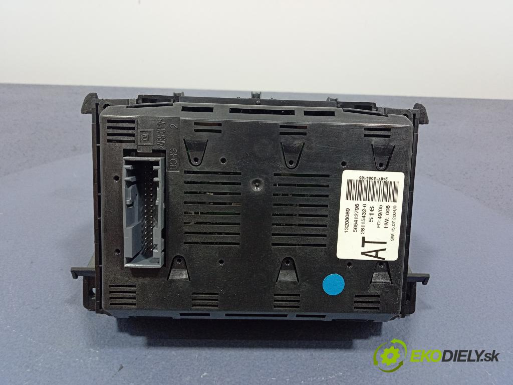 Opel Zafira 2006 Radio I Navigácia: 13188461