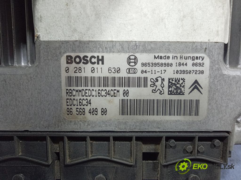 Citroen C4 2005 riadiaca jednotka Motor: 0281011630