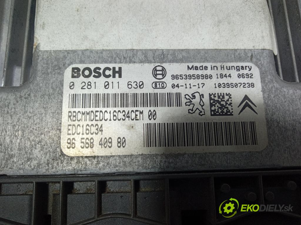 Citroen C4 2005 riadiaca jednotka Motor: 0281011630