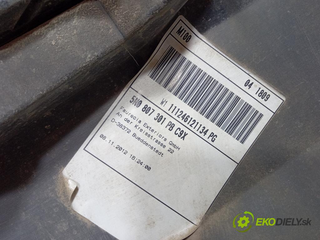Vw Tiguan 0 nárazník Zad: 5N0807421G