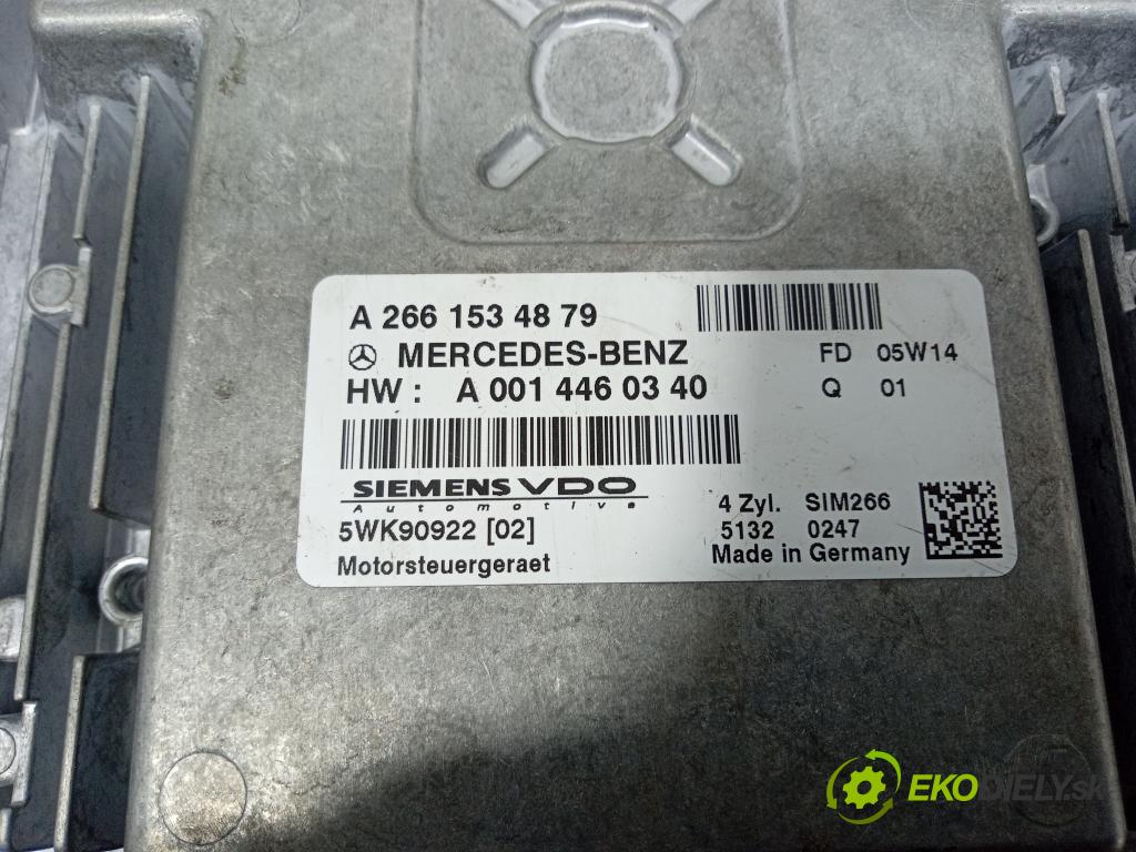 Mercedes A-klasa 2005 riadiaca jednotka Motor: 5WK90922