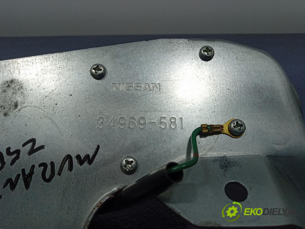 Nissan Murano 2005 motor: Stierače: zad 34969-581