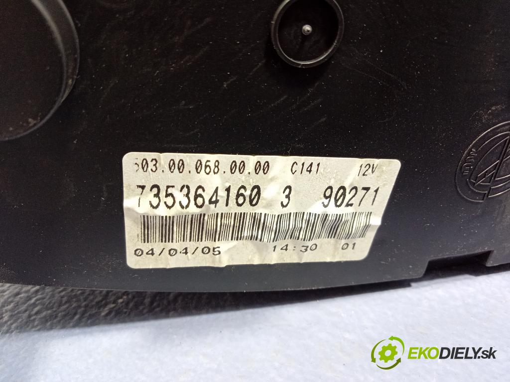 Fiat Idea 2005 prístrojovka/ budíky 735364160
