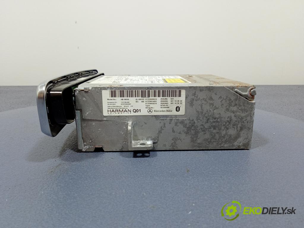 Mercedes S-klasa 2014 Radio I Navigácia: A2229006010