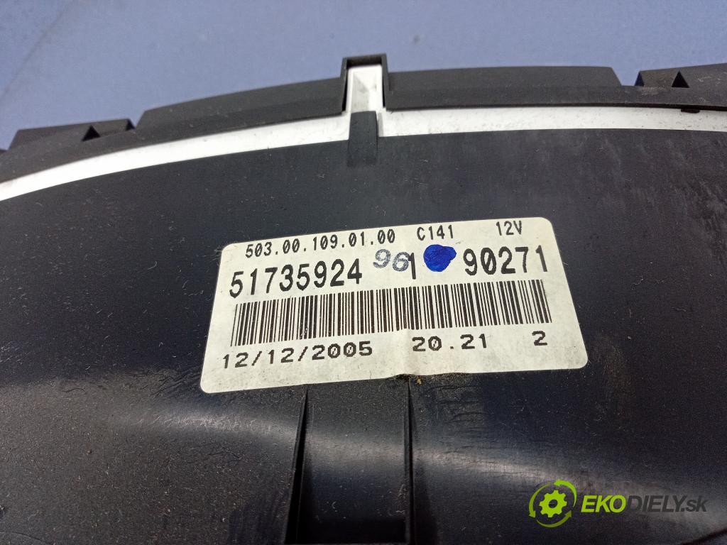 Fiat Croma 2006 prístrojovka/ budíky 51735924