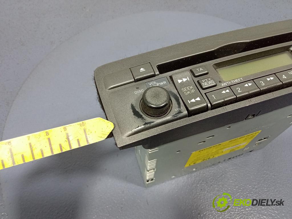 Honda Civic 2001 Radio I Navigácia: 39101-S5S-G810