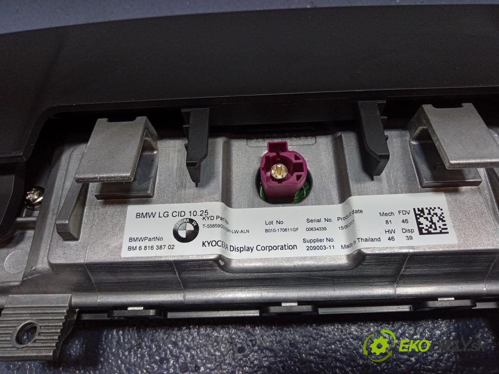 Bmw X5 2017 Radio I Navigácia: 8794119