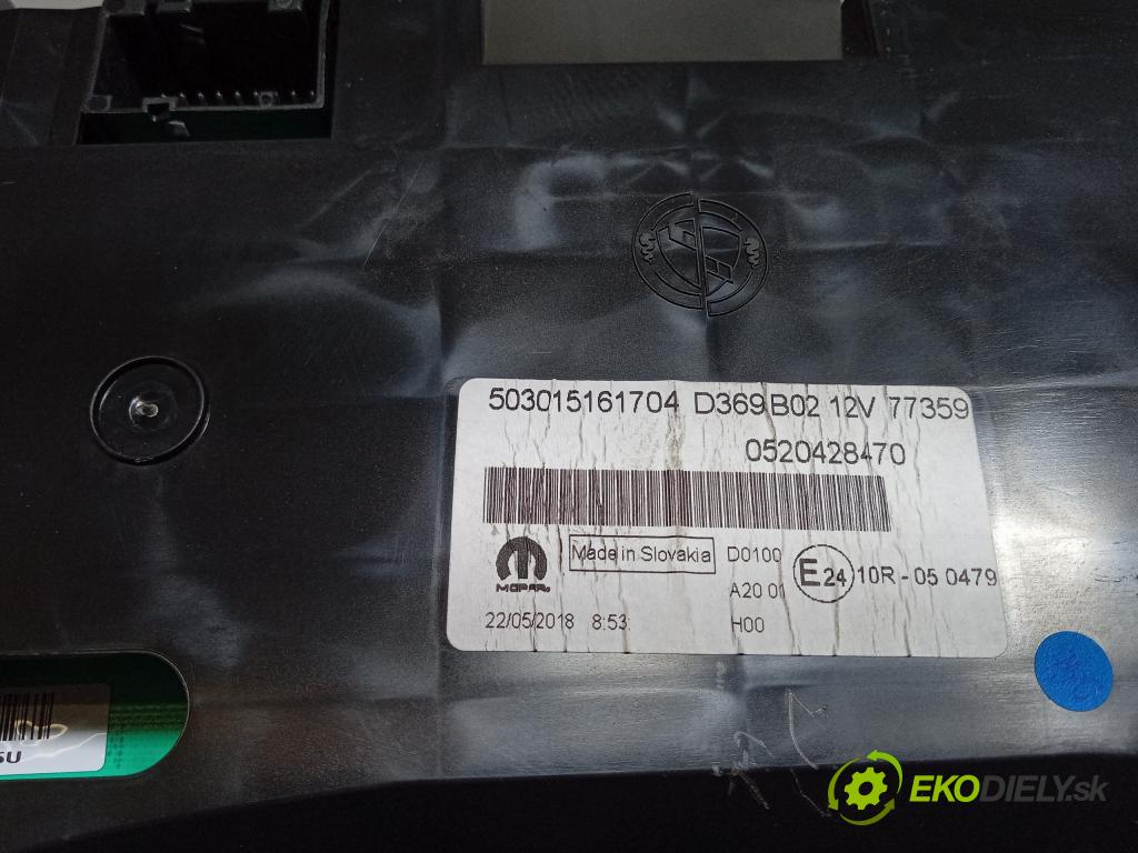 Fiat Doblo 2018 prístrojovka/ budíky 5550011005